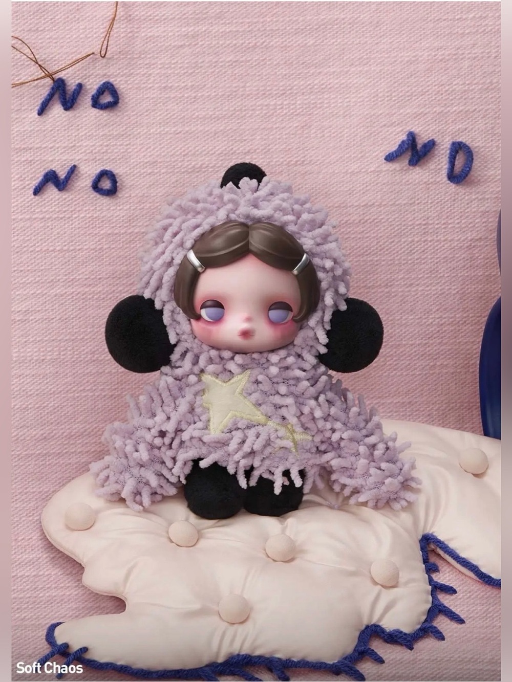 Popmart SKULLPANDA Off Mode Series Plush Doll
Pendant